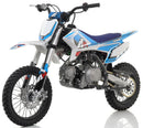 110CC RFN RACING™ THUNDER PRO KIDS SEMI AUTO PIT BIKE  - BLUE