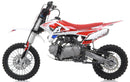 110CC RFN RACING™ THUNDER PRO KIDS SEMI AUTO PIT BIKE  - RED