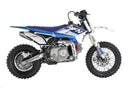 110CC RFN RACING™ THUNDER KIDS SEMI AUTO PIT BIKE  - BLUE