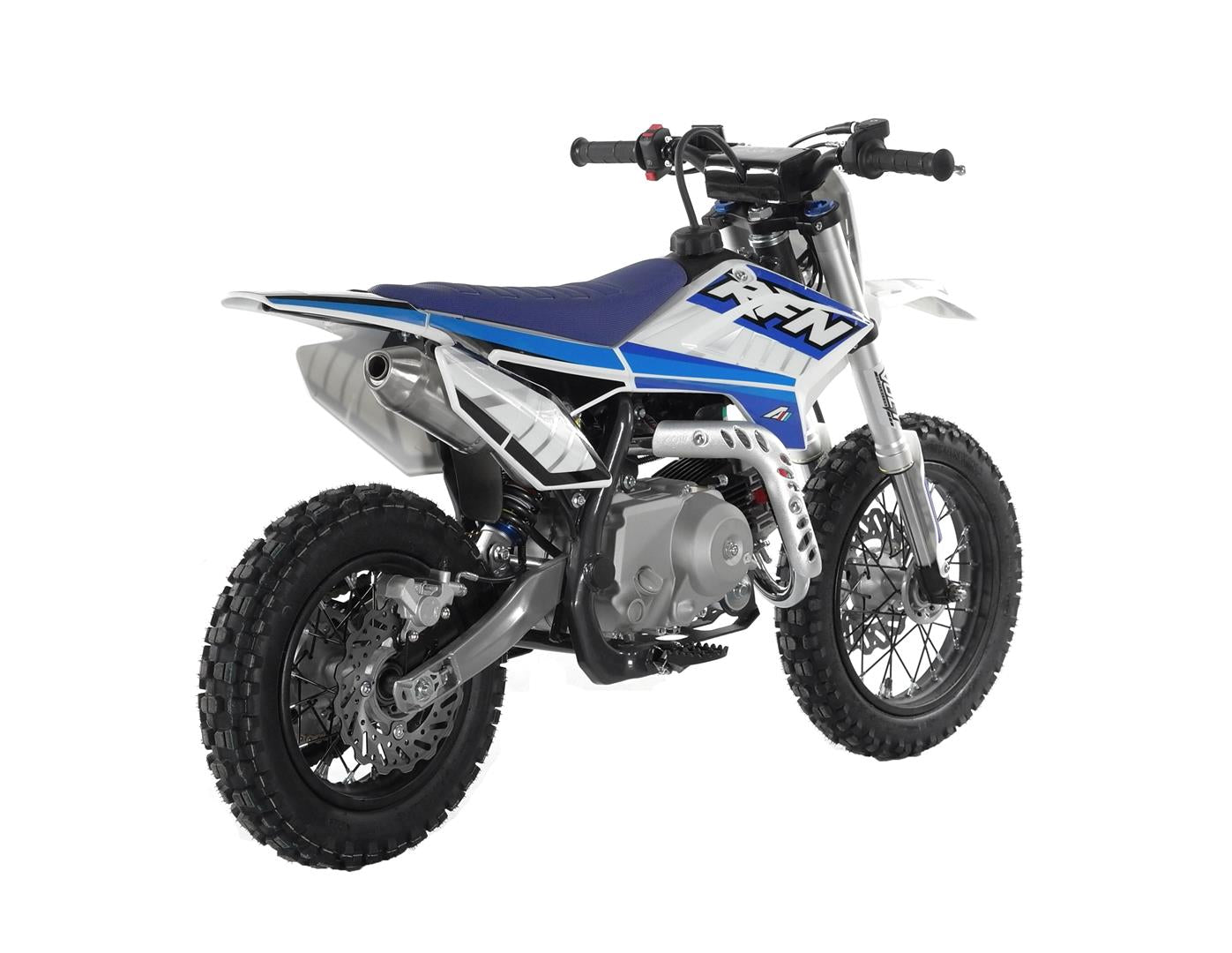 110CC RFN RACING™ THUNDER KIDS SEMI AUTO PIT BIKE  - BLUE