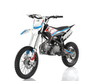 125CC RFN THUNDER DIRT BIKE - BIG WHEEL - 17"/14" - RED