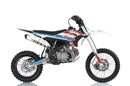 125CC RFN THUNDER DIRT BIKE - BIG WHEEL - 17"/14" - RED