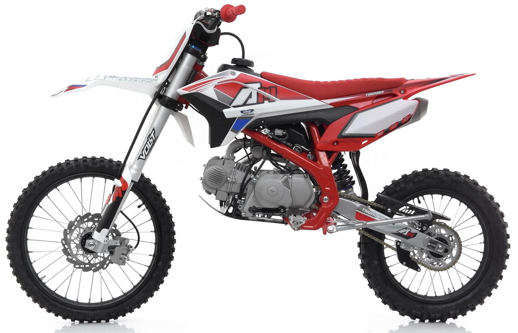 140CC RFN™ THUNDER DIRT BIKE - XL WHEEL - RED