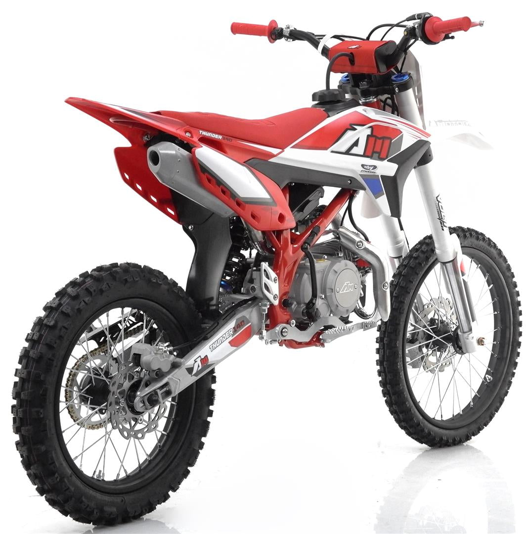 140CC RFN™ THUNDER DIRT BIKE - XL WHEEL - RED