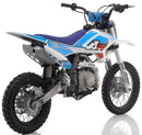 110CC RFN RACING™ THUNDER PRO KIDS SEMI AUTO PIT BIKE  - BLUE