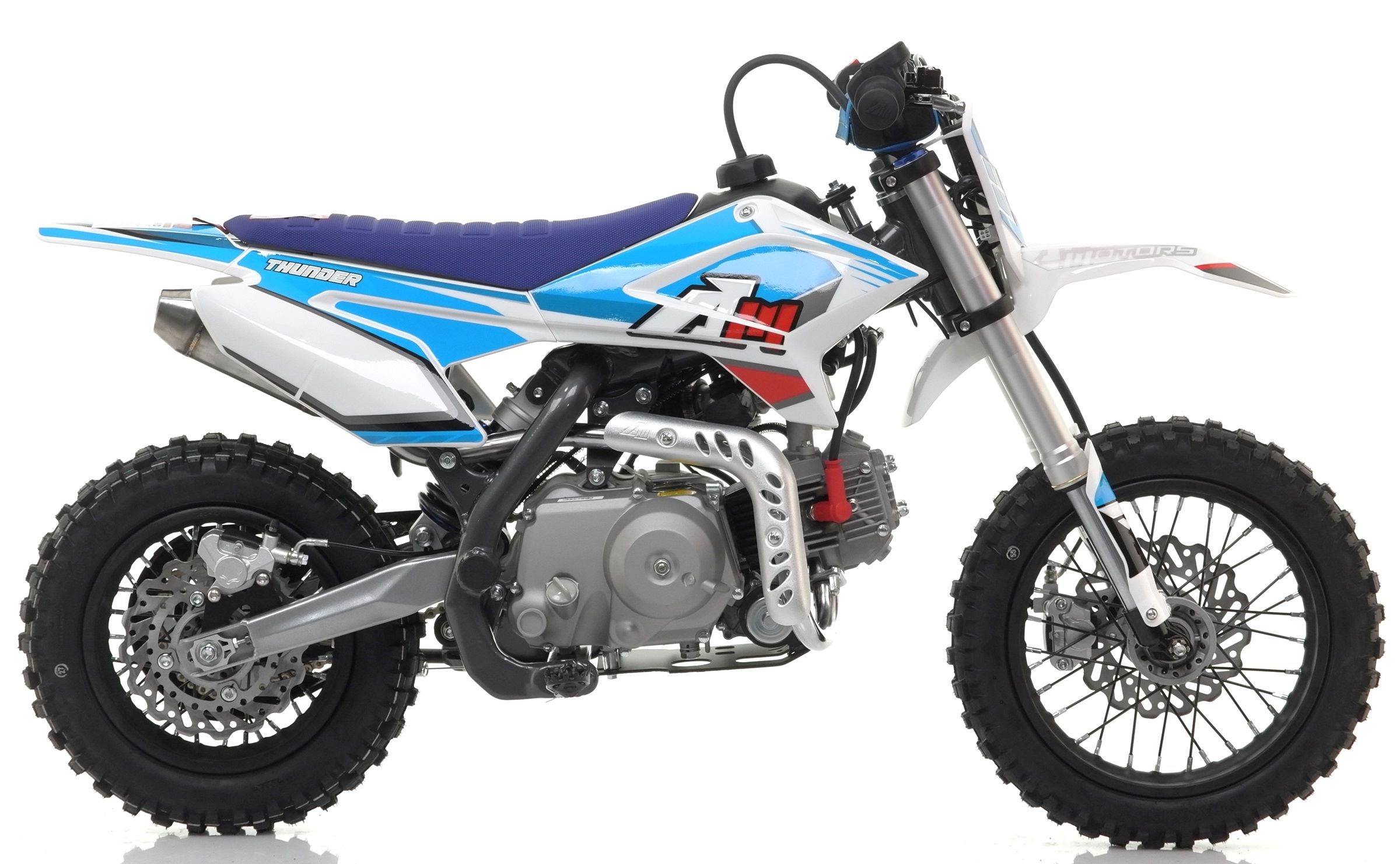 70CC RFN RACING™ THUNDER KIDS PIT BIKE - BLUE