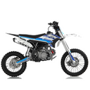 125CC RFN THUNDER DIRT BIKE - BIG WHEEL - 17"/14" - BLUE